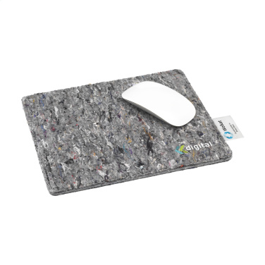 Logotrade corporate gift picture of: Wolkat Tangier Recycled Textile Mousepad