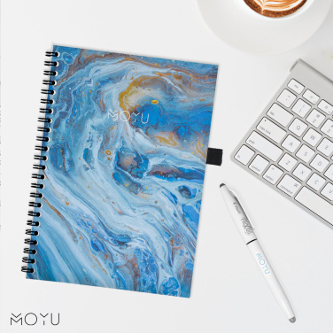 Logotrade advertising products photo of: MOYU Erasable Stone Paper Notebook Custom SoftCover