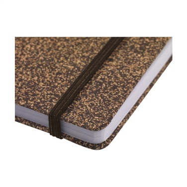 Logotrade corporate gift picture of: CoffeeGround Cork Paper Notebook A5