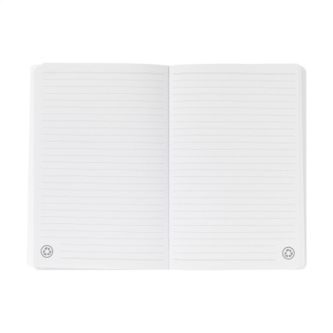 Logo trade promotional merchandise photo of: Paper Notebook GRS Washable Kraft Cover A5