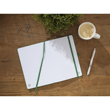 Logotrade promotional items photo of: Recycled GRS PU Paper Notebook A5