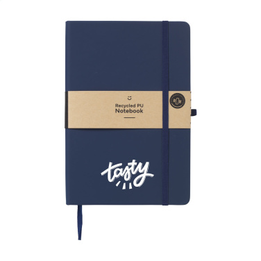 Logotrade advertising product image of: Recycled GRS PU Paper Notebook A5