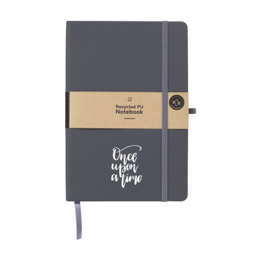 Logotrade business gifts photo of: Recycled GRS PU Paper Notebook A5