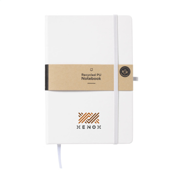 Logotrade promotional gifts photo of: Recycled GRS PU Paper Notebook A5