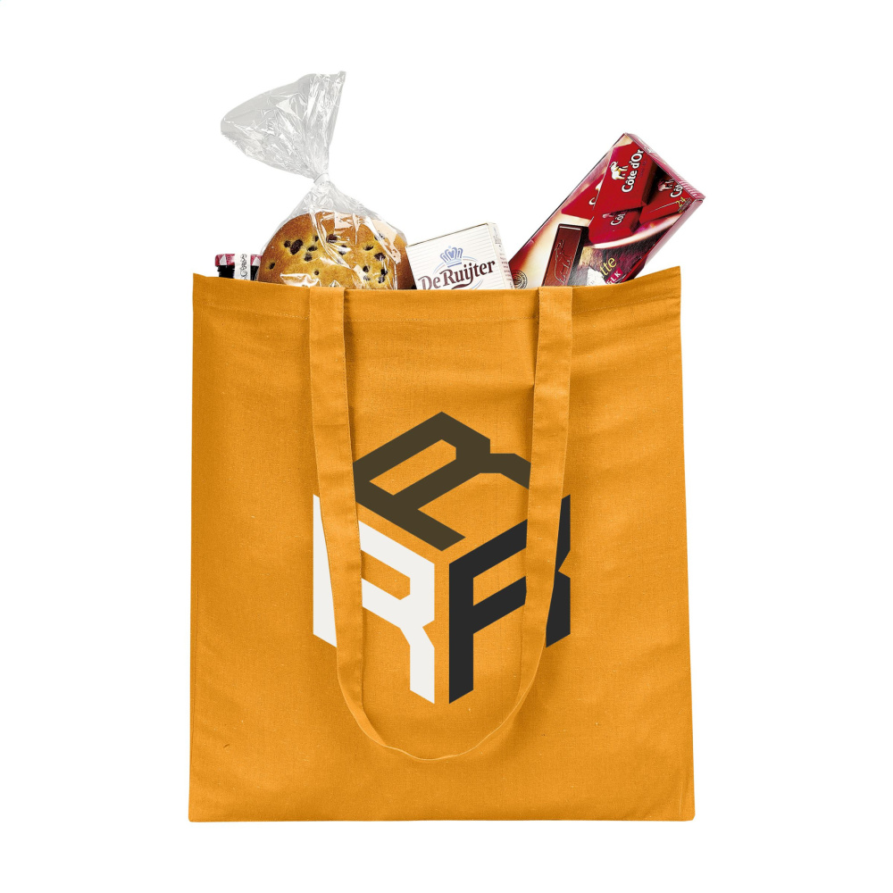 Logo trade promotional giveaways picture of: Shoppy Colour Bag (135 g/m²) cotton bag