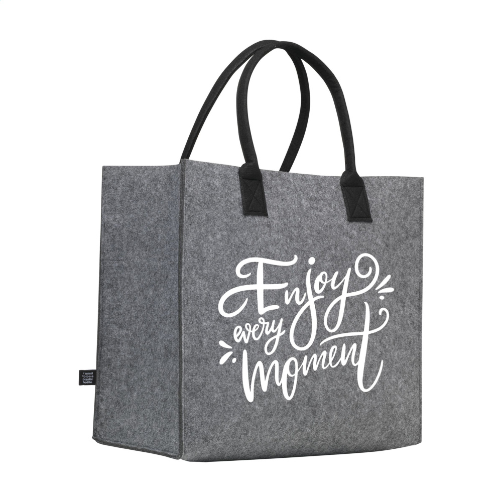 Logo trade advertising products picture of: BigShopper Argus GRS RPET Felt