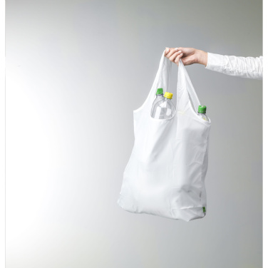 Logo trade promotional merchandise photo of: GRS RPET Shopper foldable shopping bag