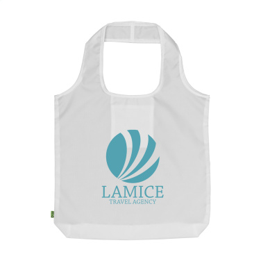 Logo trade corporate gift photo of: GRS RPET Shopper foldable shopping bag