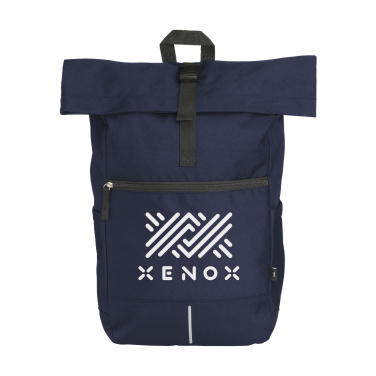 Logo trade corporate gifts image of: Nolan Recycle RPET backpack
