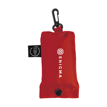 Logotrade promotional item image of: Shop Easy RPET folding shopping bag