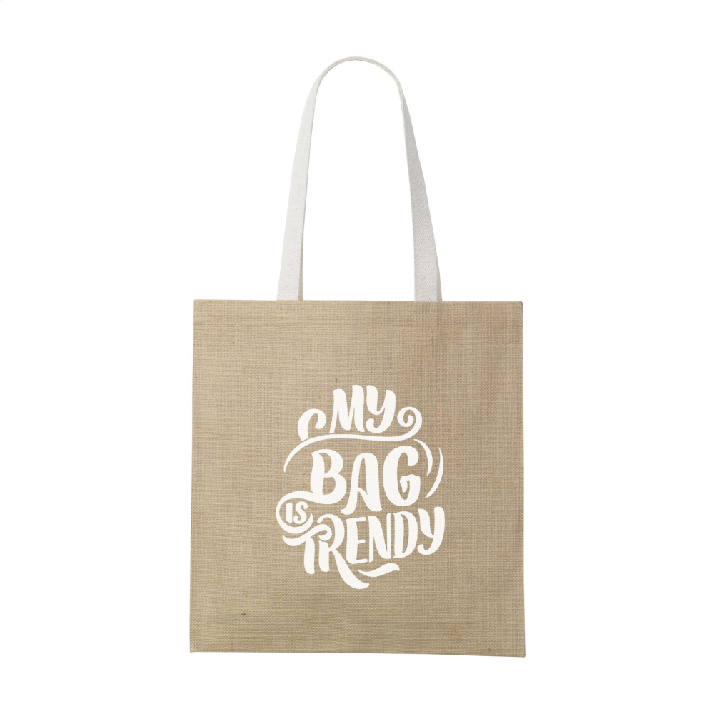 Logotrade promotional item image of: Madrid Jute Shopper bag
