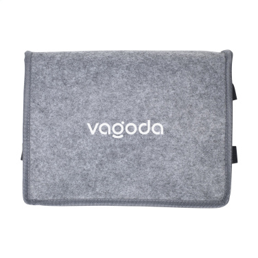 Logo trade corporate gifts image of: Keep-it-Cool GRS Felt RPETcooling bag