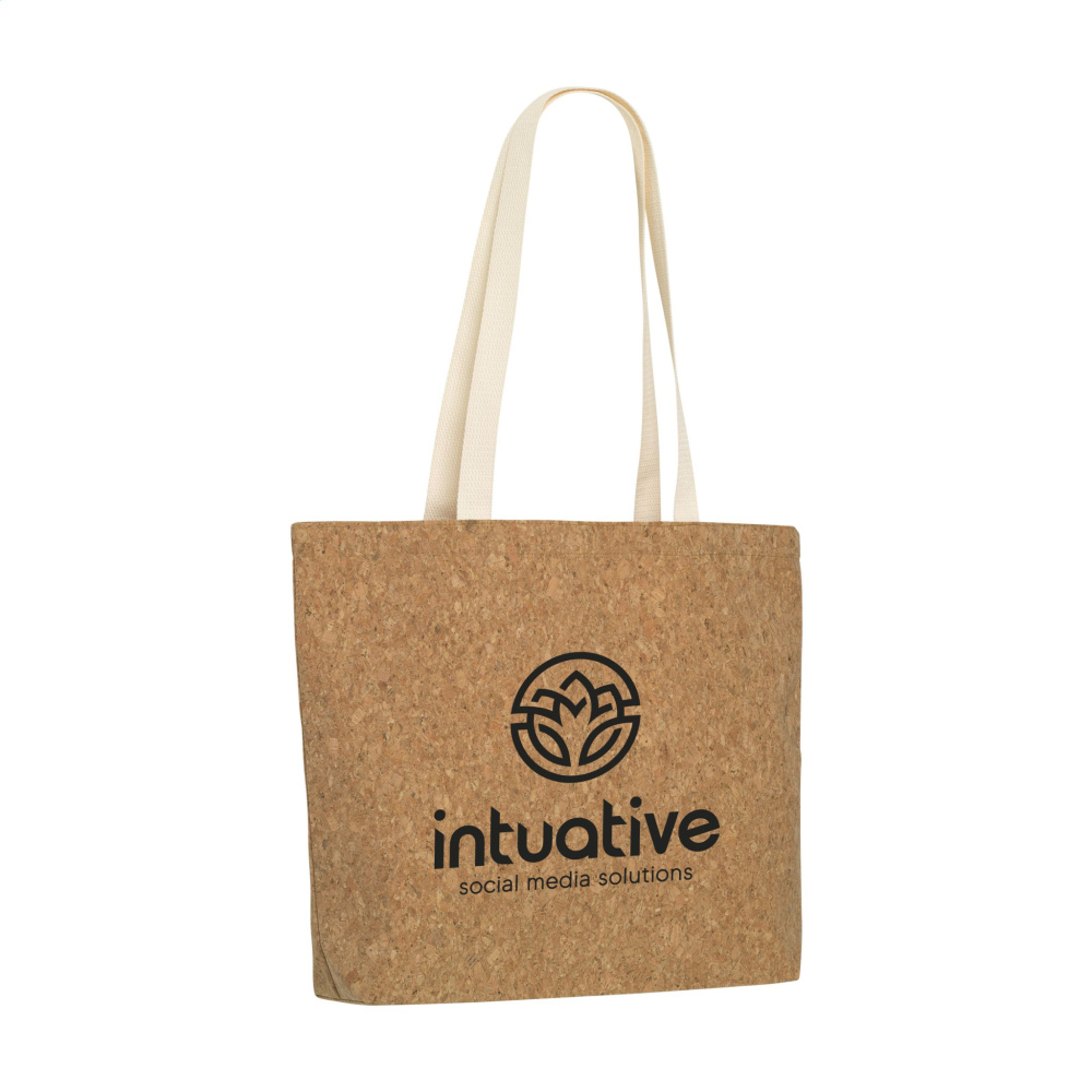 Logotrade promotional giveaway image of: Lagos Cork Shopper bag
