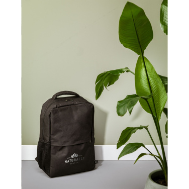 Logo trade corporate gifts picture of: Finley GRS RPET Laptop Backpack