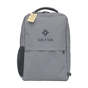 Logo trade promotional merchandise image of: Finley GRS RPET Laptop Backpack