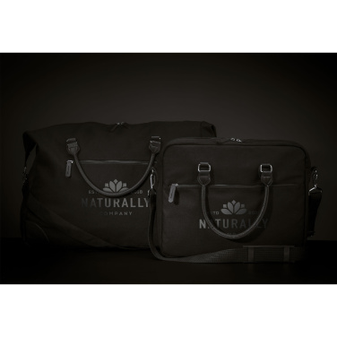 Logo trade corporate gifts picture of: Denver Recycled Canvas 15.6-inch laptop bag