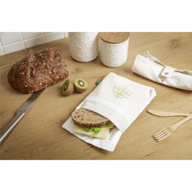 Logotrade promotional item image of: Hemp FoodPouch bag for bread