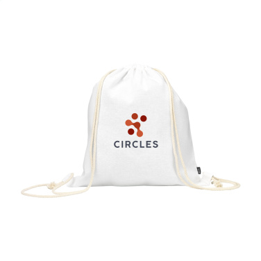 Logotrade promotional gifts photo of: PromoColour GRS Recycled Cotton Backpack (150 g/m²)