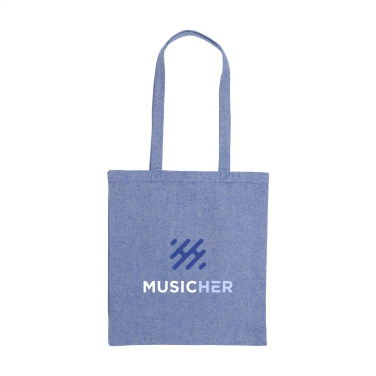 Logotrade corporate gift picture of: Melange Shopper GRS Recycled Canvas (280 g/m²) bag