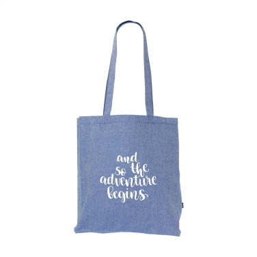 Logo trade promotional gift photo of: Melange Shopper GRS Recycled Canvas (280 g/m²) bag