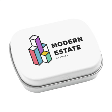 Logo trade promotional giveaways picture of: TinBox peppermints