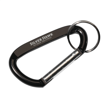 Logo trade promotional merchandise image of: CarabineKey carabiner hook