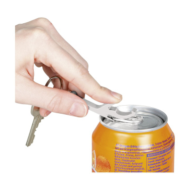 Logo trade business gifts image of: OpenUp opener keyring