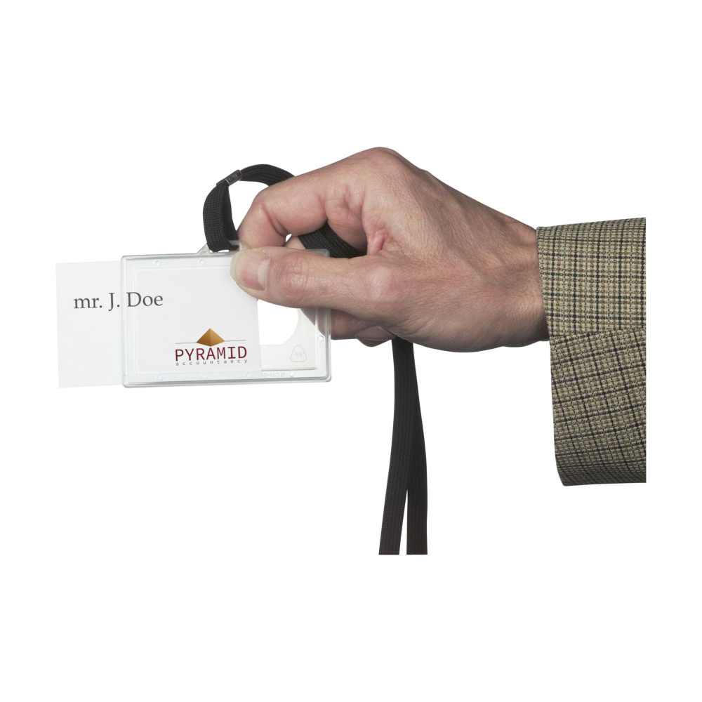 Logo trade corporate gifts picture of: LanyardBadge