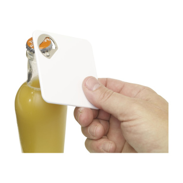 Logo trade promotional giveaways image of: Coaster Opener