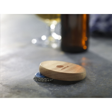 Logo trade promotional gifts image of: Rondo circular bottle opener