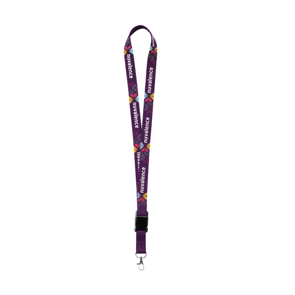Logotrade promotional gift picture of: Lanyard Sublimation Buckle keycord 25 mm