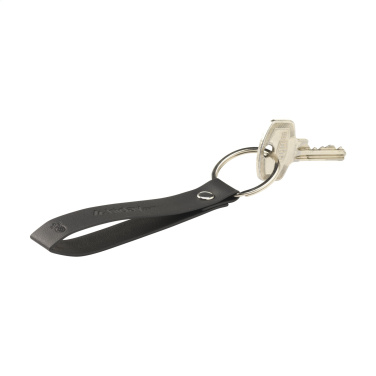 Logo trade promotional merchandise picture of: Vegan Pineapple Leather Keyring