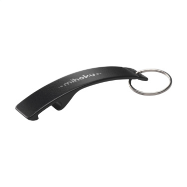 Logotrade promotional giveaway picture of: Alu Opener GRS Recycled keyring
