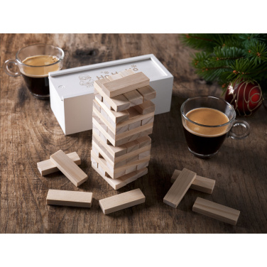 Logo trade promotional items picture of: Tower Game Deluxe X-Mas