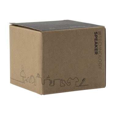 Logo trade promotional item photo of: Wave Bamboo Wireless Speaker