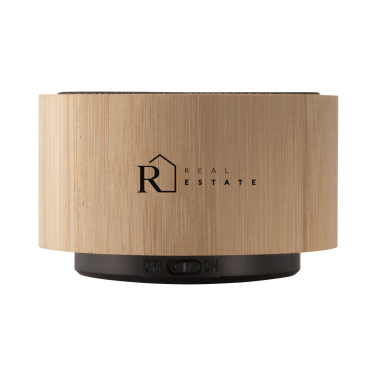 Logotrade corporate gifts photo of: Wave Bamboo Wireless Speaker