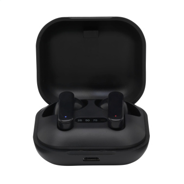Logo trade business gifts image of: Aron TWS Wireless Earbuds in Charging Case