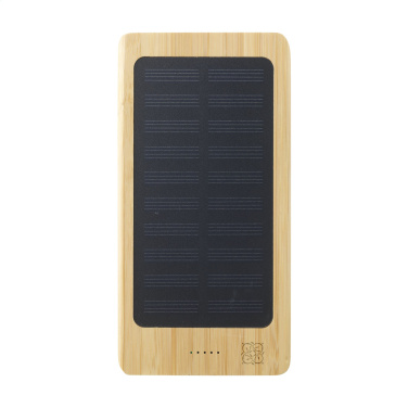 Logotrade promotional product image of: Solar Powerbank 8000+ Wireless Charger