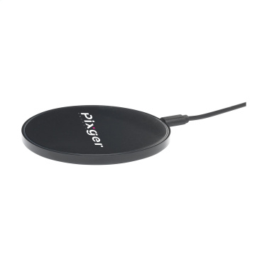 Logo trade advertising products image of: Coil RCS Recycled Wireless Charger