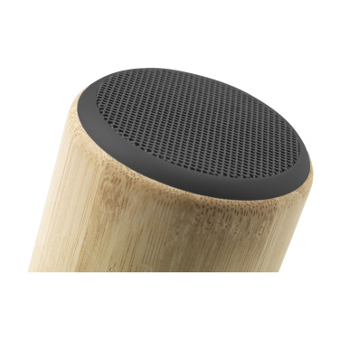 Logotrade promotional item image of: Timor Bamboo Wireless Speaker