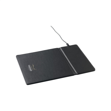 Logotrade promotional product picture of: RCS Recycled Wireless Charging Mousepad