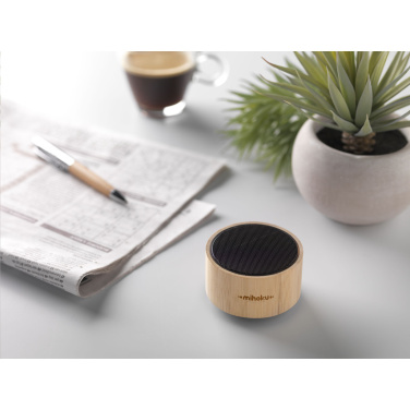 Logotrade promotional products photo of: Wave Bamboo Wireless Speaker
