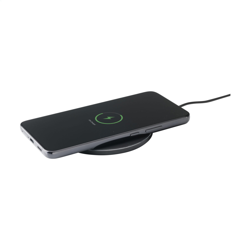 Logotrade corporate gifts photo of: Tecco GRS Recycled Alu 15W Wireless Charger