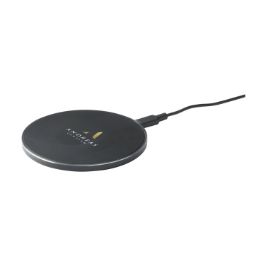 Logotrade promotional giveaway picture of: Tecco GRS Recycled Alu 15W Wireless Charger