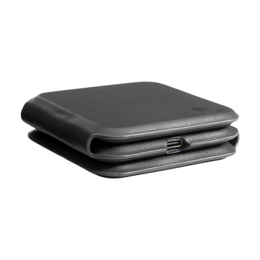 Logo trade promotional item photo of: TriCharge RCS  Recycled PU Wireless Charger