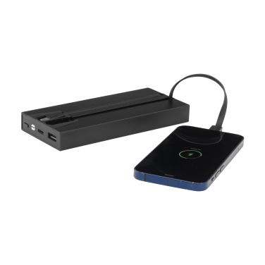 Logo trade promotional items image of: Rely Powerbank 10000 RCS Recycled Alu