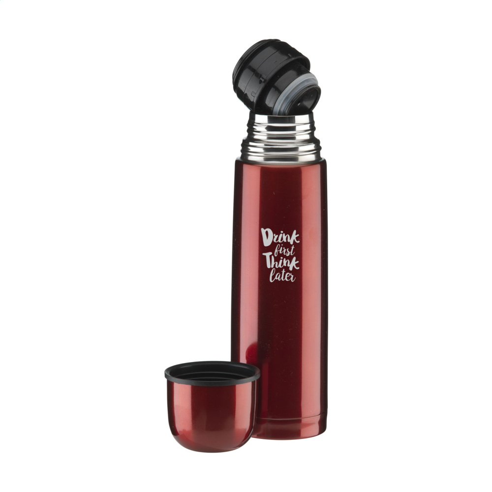 Logotrade promotional item picture of: ThermoColour 500 ml thermo bottle