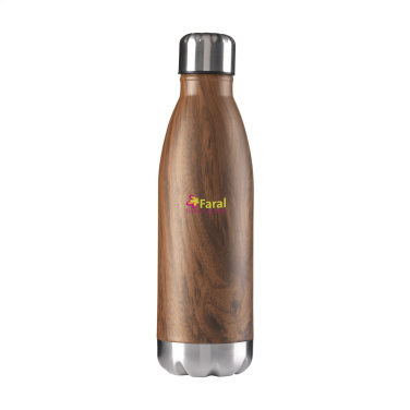 Logotrade promotional products photo of: Topflask Wood 500 ml drinking bottle