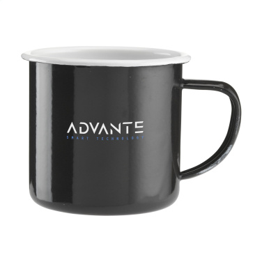 Logotrade promotional gifts photo of: Retro Enamel Mug 350 ml