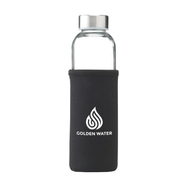 Logotrade promotional items photo of: Senga Glass 500 ml drinking bottle